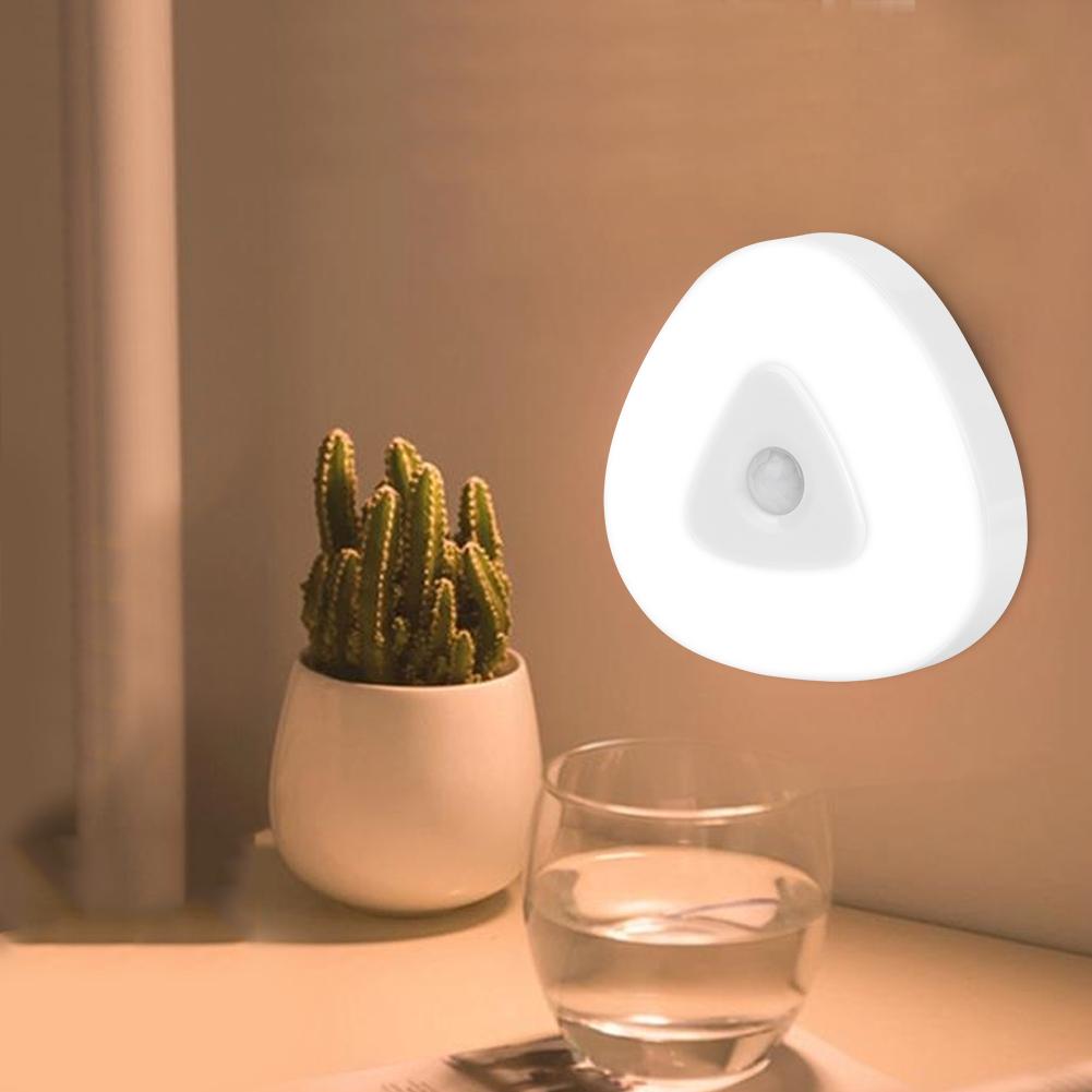 Mini LED Human Body Induction Lamp Cabinet Cupboard Wardrobe Motion Sensor Light