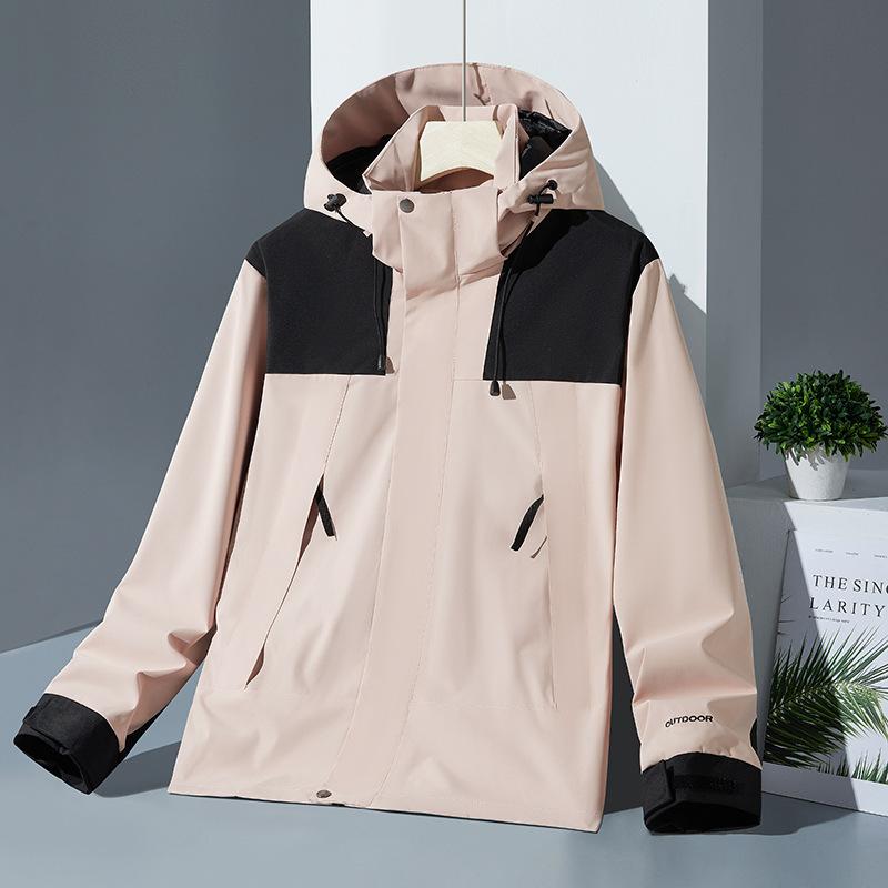 Shock-up Suit Men and Women Loose Casual Jacket Spring and Autumn Windproof Waterproof Sports Outdoor Mountaineering Suit