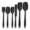 6Pcs Silicone Spatulas Set Heat Resistant Cooking Spatula Food Grade Baking Spatulas Nonstick Cake Scraper Oil Brush Baking Tool