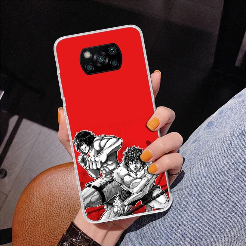 Baki the Grappler Original Anime Phone Case For Xiaomi Poco X7 X6 X5 Pro F7 Ultra Redmi 15C 15 13C 13 12C 12 10 10A 10C 9 9A 9C