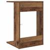 Side Table Reclaimed Wood 40 x 38 x 62.5 cm Engineered Wood
