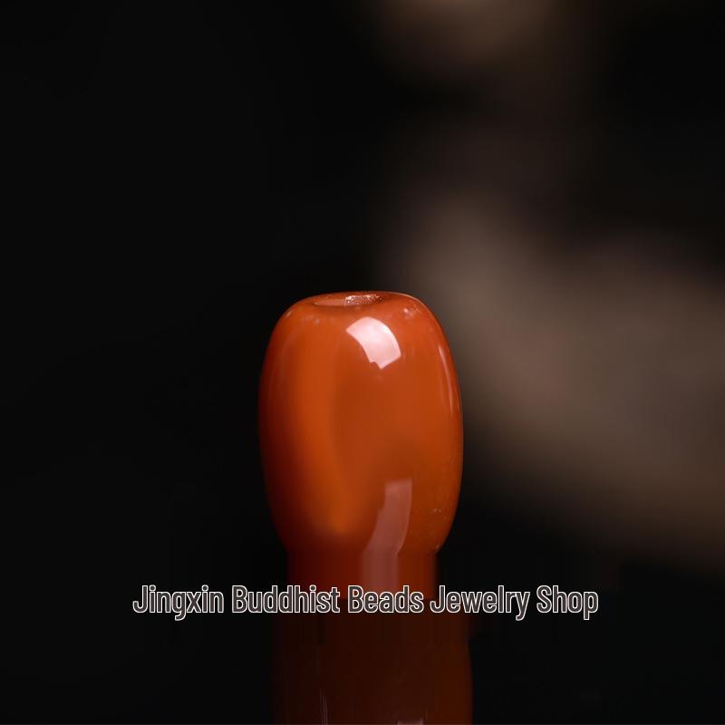 Red Agate Faceted Barrel Beads – DIY Jewelry & Bracelet Accessories