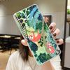 Original Jungle Animal Print Clear Case For Samsung Galaxy A54 A55 A53 5G Cases A52 A23 A13 A32 A33 A73 Soft Cover Sloth Leopard