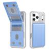 Leather Wallet Card Holder Phone Case for IPhone Air 17 16 15 Plus 16 15 Pro Max with Bracket Phone Holder Stand Hard Cover