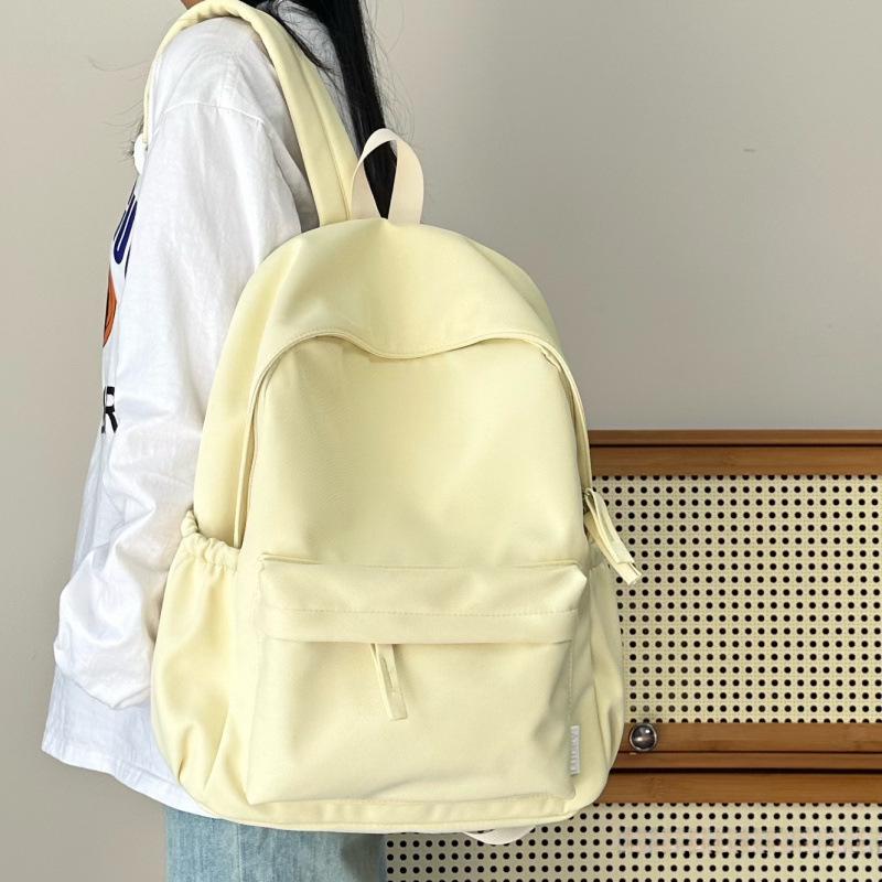 Стильный однотонный рюкзак для девочек-подростков и студенток колледжа