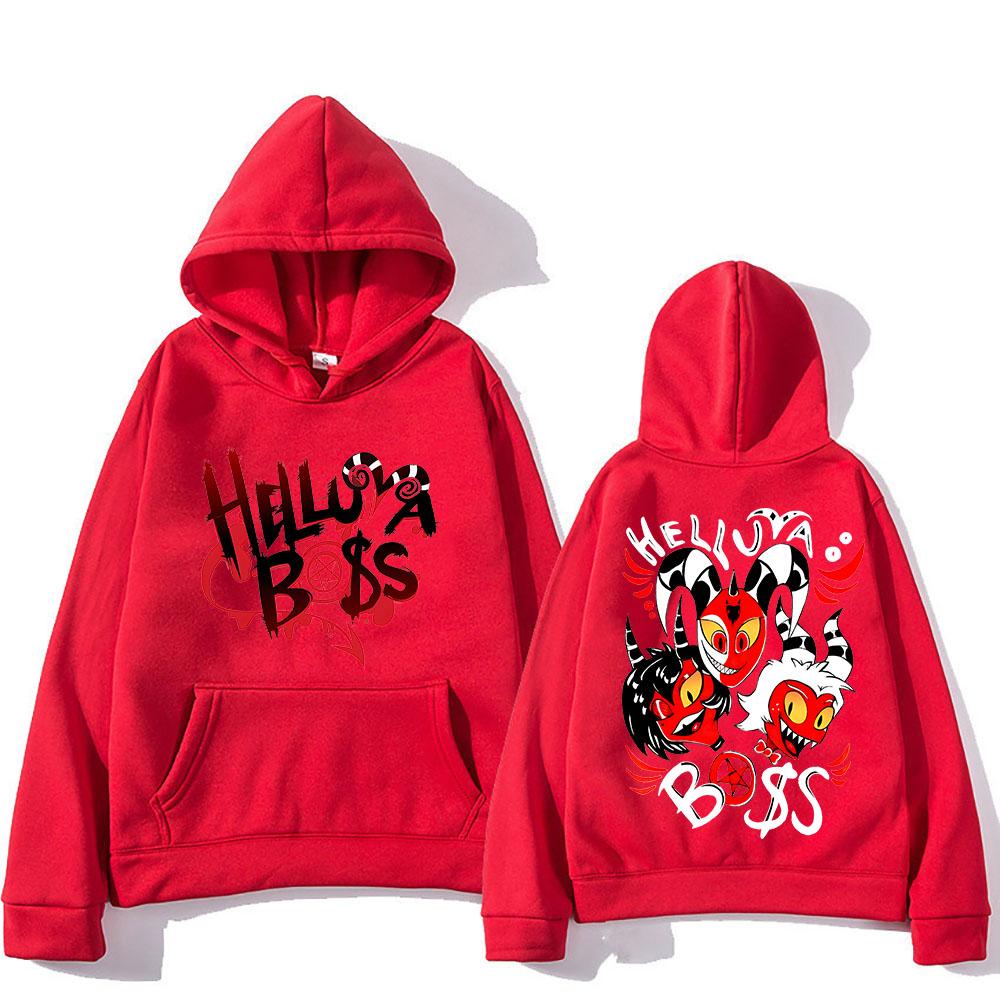 Hooded Anime Print Cartoon Comfortable Sweatshirts Long-sleeved Harajuku Kawaii Clothes Sudaderas Cute Fleece Hoody