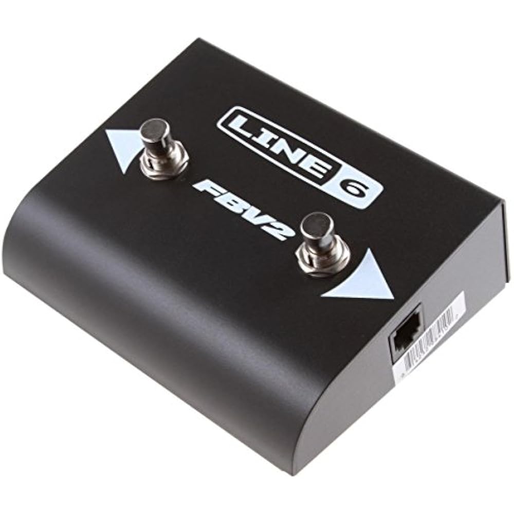 

Line 6 2 button footswitch controller FBV2