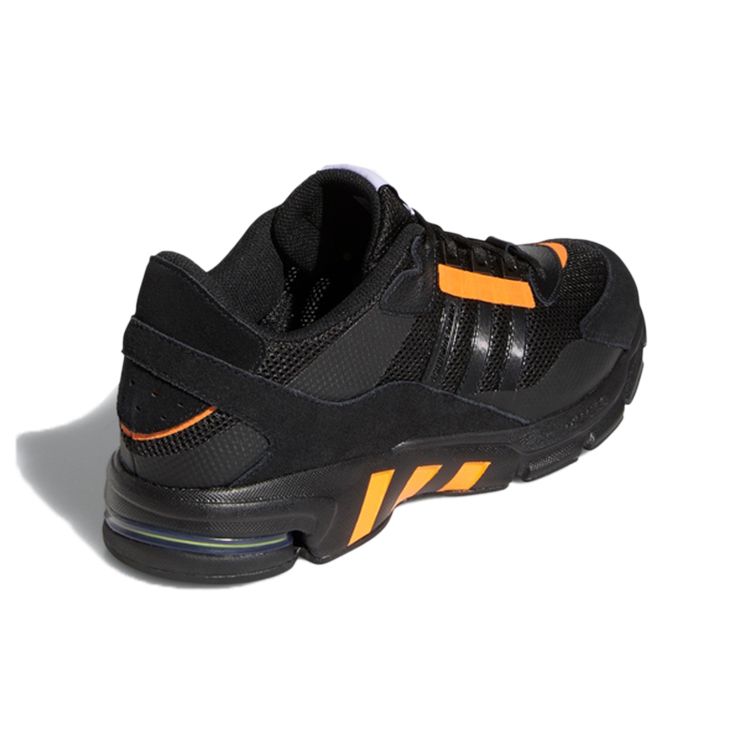 Adidas EQT Sn Sportovní síťovina Protiskluzové Odolné Nízké Maratonové Běžecké Boty Unisex Tenisky Černá Oranžová FW9985