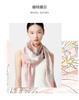 100% Mulberry Silk Crepe Satin Square Scarf Shawl