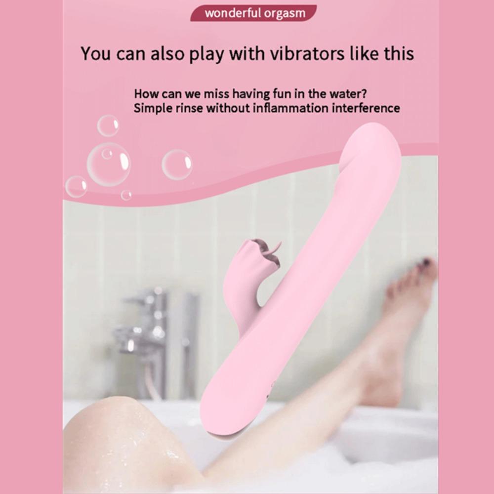 1pcs G Spot Rabbit Vibrator with 10 Powerful Independent Button Vibration Modes, Clitoral Stimulation Anal Dildo, Adult Sex Toys for Couple Fun