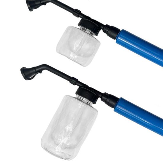 Diatomaceous Earth Powder Duster Garden Powder Dispenser Puffer Sprayer with Telescopic Extension Rod