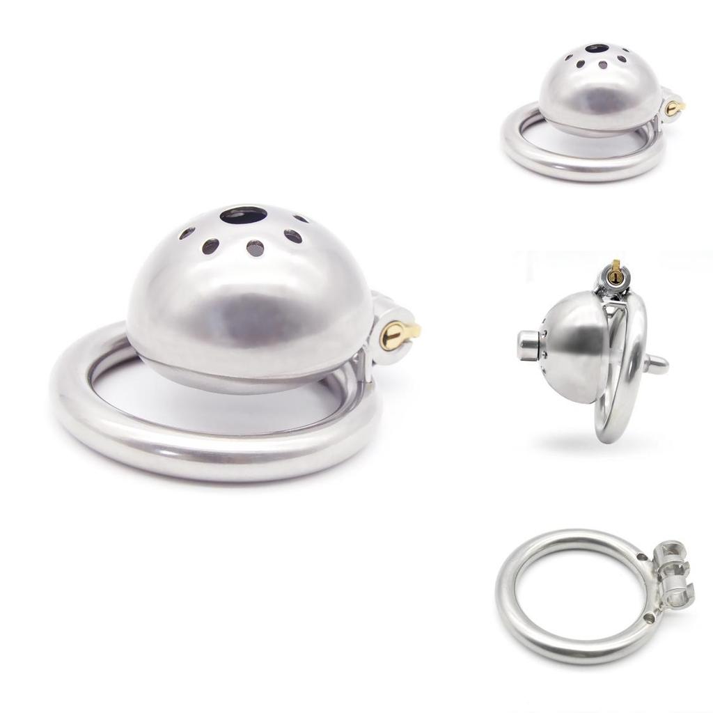 Ultra-compact Chastity Lock For Men Stylish And Discreet Adult Toy For Control