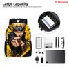 Comic NARUTO 15-inch Lightweight Everyday Backpack Features Adjustable Back Straps Plus Is Suitable For Boys And Girls Aged 5-10