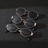 3PC SFashion Polygonal Women Sunglasses Vintage Geometric Ladies Sun Glasses Shades Unique Metal Frame Punk Eyewear Men