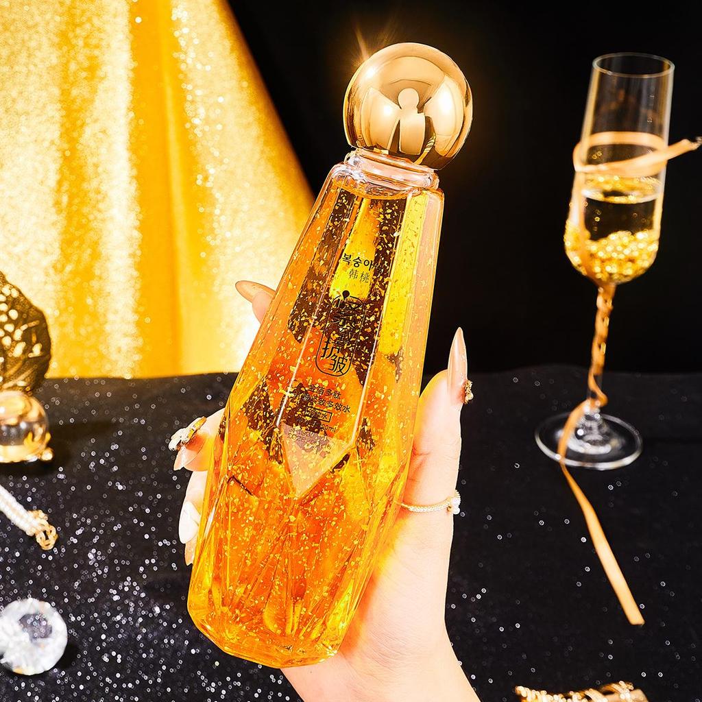 Han Tao Gold Foil Peptide Firming & Moisturizing Essence Toner for Soft, Silky Skin
