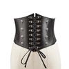 Wind Ladies Wide Belt Retro Elastic Elastic Waist Seal Dress Waist Decoration
