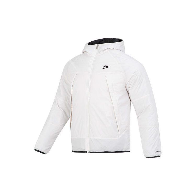 Nike Puffer Jackets Men's Black Hooded Moderate Quilted Padded Jacket DH2784-030