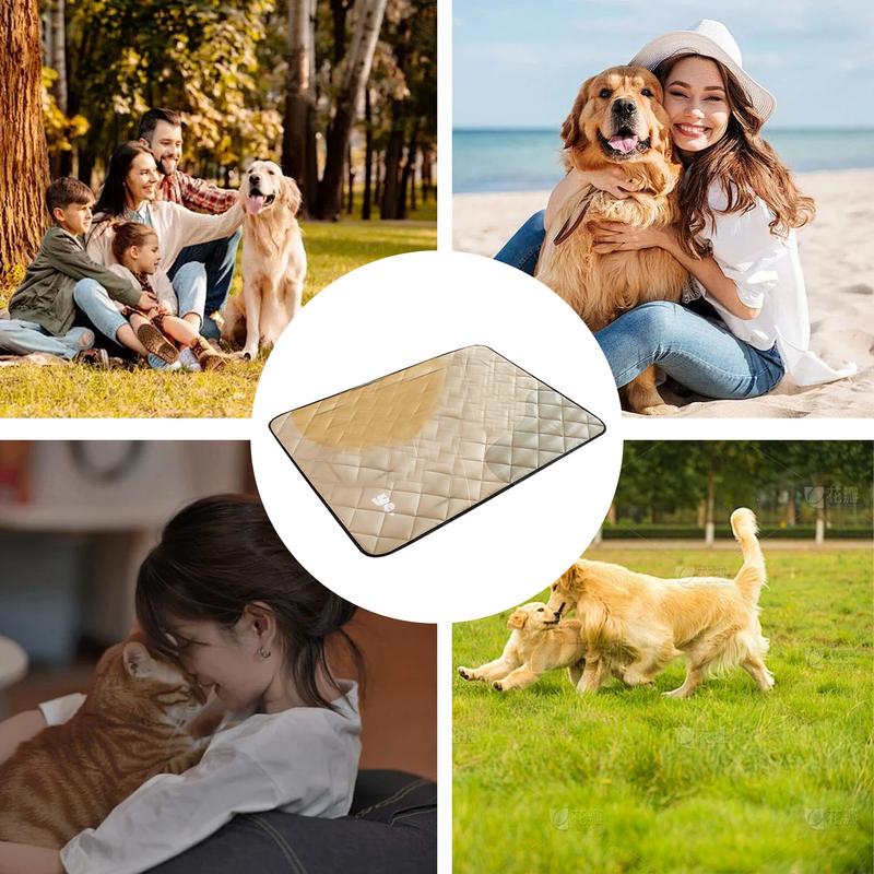 Urine Proof Dog Mat Waterproof Dog Sleeping Mat Washable Anti-Moisture Leak-Proof Puppy Grooming Pad For Four Seasons Use