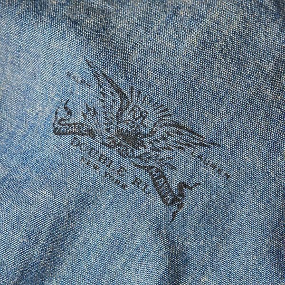 Rrl Indigo Denim Newsboy Cap  Marrhgs0j420188400 