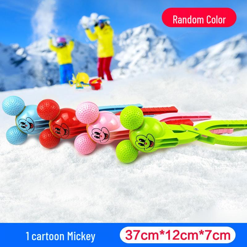 Children's Snowball Maker Toy - Snow Clip Tool for Winter Fun