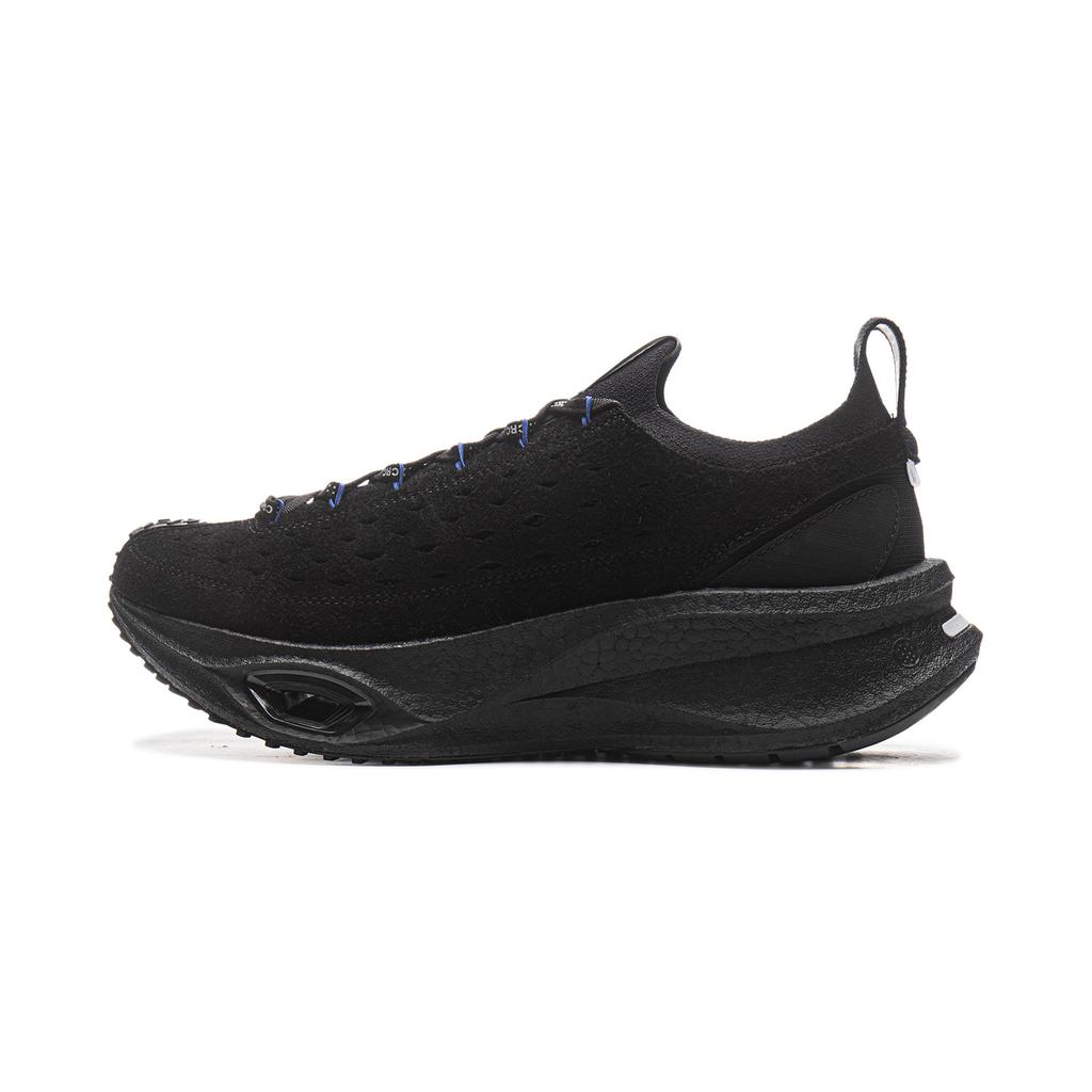 Li Ning Trend Series Fly Electric CRC Shock Absorbing Wear Resistant Low Top Casual Running Shoes Unisex sneaker Black AZGU043-10