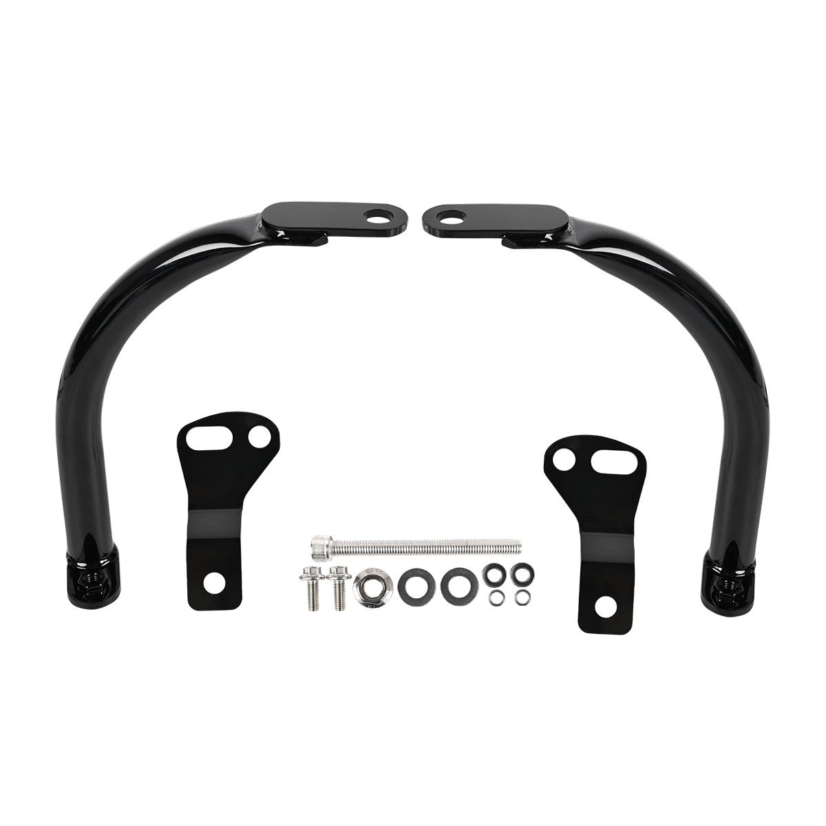 

1 Set Motorcycle Fairing Support Bar Mount Kit Rod Brake Bracket For Harley Softail Low Rider ST EI Diablo FXLRST 117 -2024 1 Set