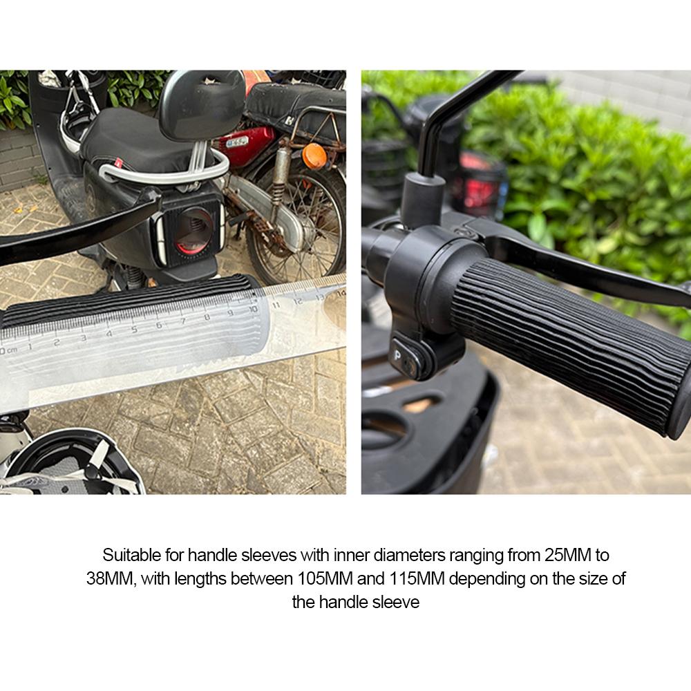 Non Slip Handle Bar Grip Self Shrinking Handlebar Brake Cover Universal Non-slip Silicone Moto Modification Riding Equipment Protective Covers
