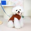 Warm Dog Clothes for Small Medium Dog Fleece Cat Sweater Pet Clothing for Kitten Outdoor Walking Costume Coat Winter