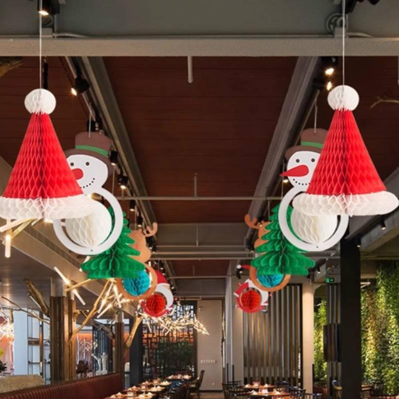 Charming Mini Christmas Tree Paper Decoration For Festive Holiday Celebrations