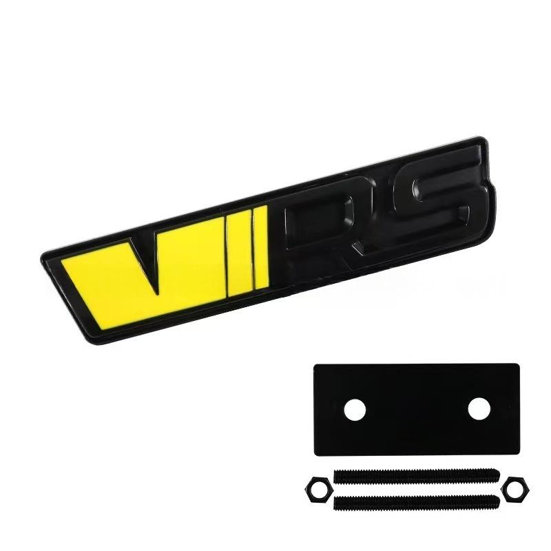 Car Front Grille Badge Side Fender Rear Trunk Emblem Logo Sticker Decal