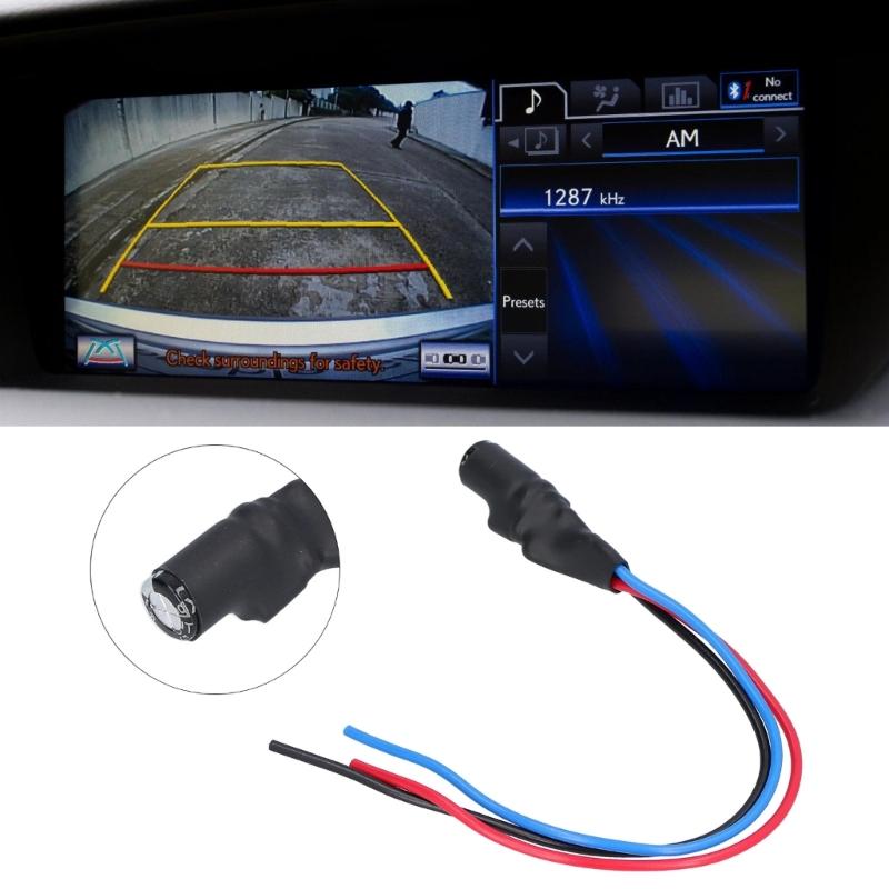 Car Rear View Backup Camera Signal Filter Line Suitable for Enhanced Parking Safety & Clarity Accurate Distance Judging