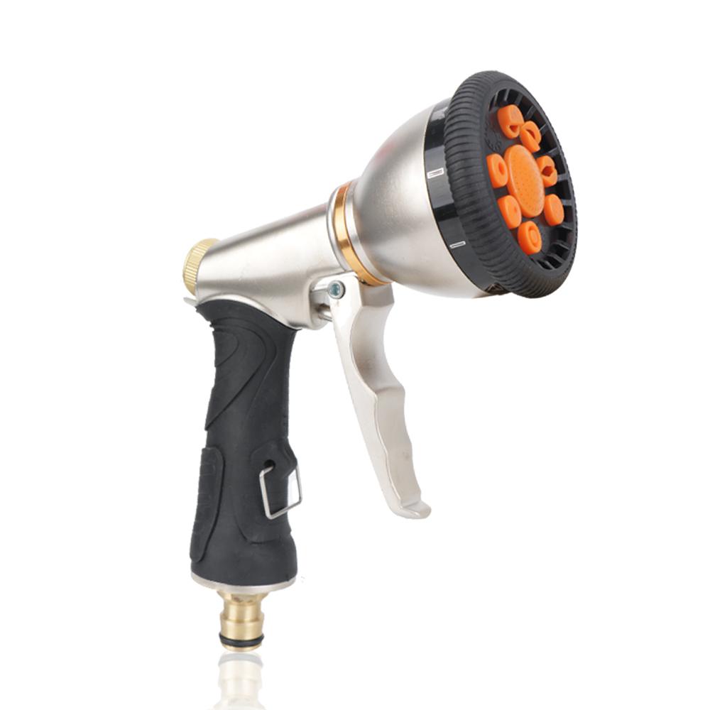 Garden Watering Sprinkle Adjustable Irrigation Tool High-Pressure Rotary Water Spray Gun Car Washer