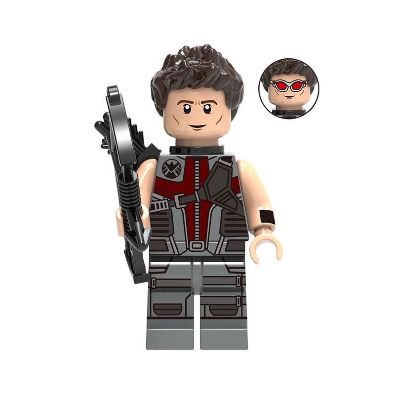 Superhero Building Blocks Figure Abs Plastic Toy 4.5cm Height