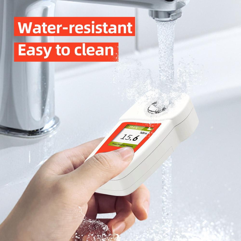 NOHAWK Digital Brix Meter 0-35%/0-55%,±0.2% High Precision Refractometer,Sugar Content Test for Fruits,Juices,Vegetables,Coffee