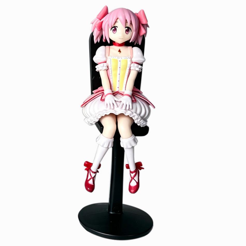Puella Magi Madoka Magica Ensemble de Figurines Kaname Madoka Homura Akemi Anime Figurine PVC Modèle de Collection Poupée Ornement de Bureau Jouet Cadeau