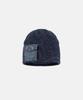 BADBLOOD Viper Logo Cotton Rib Pocket Beanie - Blue
