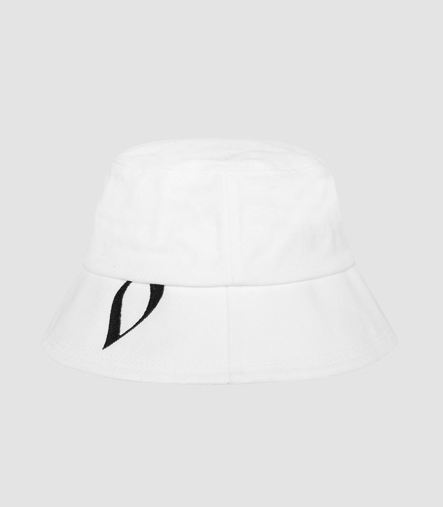 VIBRATE Huge V Bucket Hat (White)