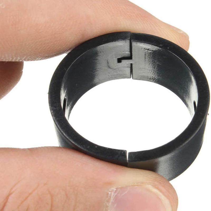 1PCS Hardware clamp 30mm to 25.4mm pipe clamp adapter washer 2 half plastic gaskets