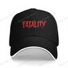 FATALITY Mortal Kombat Anime Baseball Cap Unisex Hats Women Visor Cycling Snapback Caps