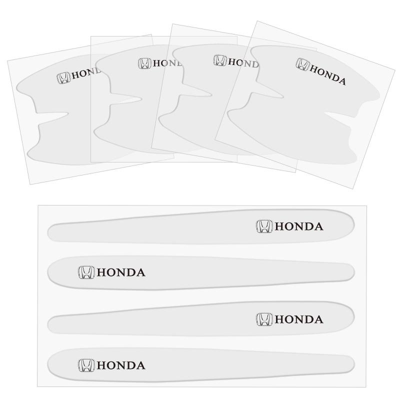 

Car Sticker Door Handle Bowl Scratch Protective Sticker For Honda Civic Accord Fit Jazz CRV BRV HRV Insight Pilot Passport TYPE