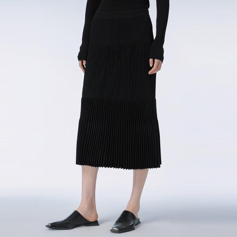 JNBY A-Line Casual Commuter Skirt L