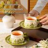 Lily of the Valley Ceramic Coffee Cup & Saucer Gift Set