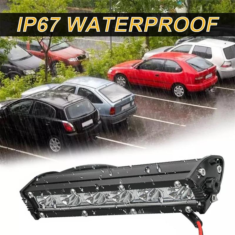 18W Light Bar Work Spotlight 12V Led Waterproof For Ip67 Truck Driving Offroad Boat Car Tractor Led Lamp Modify Accessories