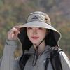 Quick-Drying Fishing Hat Wide Brim Panama Hat Casual Hiking Hat  Summer