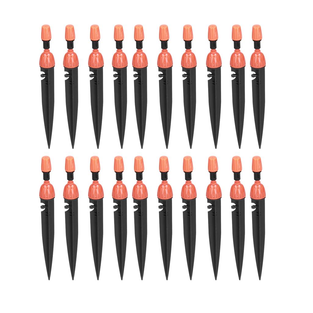 20 Buc Picurători de Irigare Duze Micro-Aspersoare Reglabile pentru Tuburi 4/7 Sistem de Udare Grădină