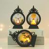 Pattern Hanging Ornament Halloween Decor Vintage Lantern Small Wind Light Halloween Party Layout