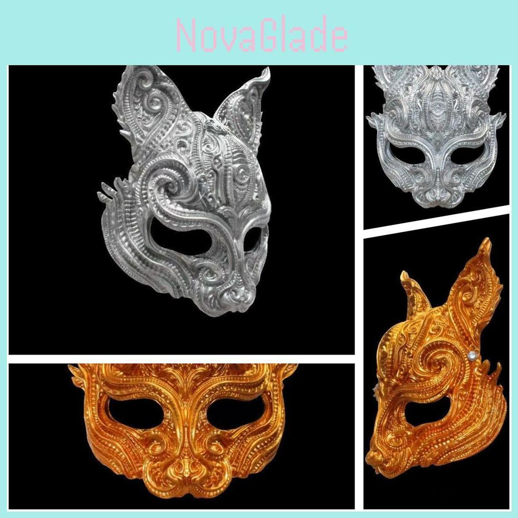 Stunning Full Face Owl Mask For Halloween Featuring Traditional Chinese Style And Unique Rabbit Ears