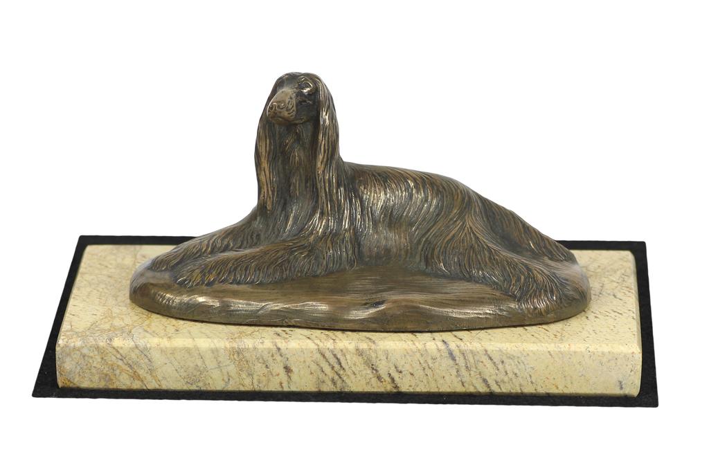 Afghan Hound, Tazi - Dog Figurine, Dog Silhouette Figurine, Trophy for Art-Dog Dog Show Exhibition
