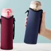 2pcs Neoprene Water Bottle Sleeve Plaid Texture Insulated Water Bottle Bag  Camping