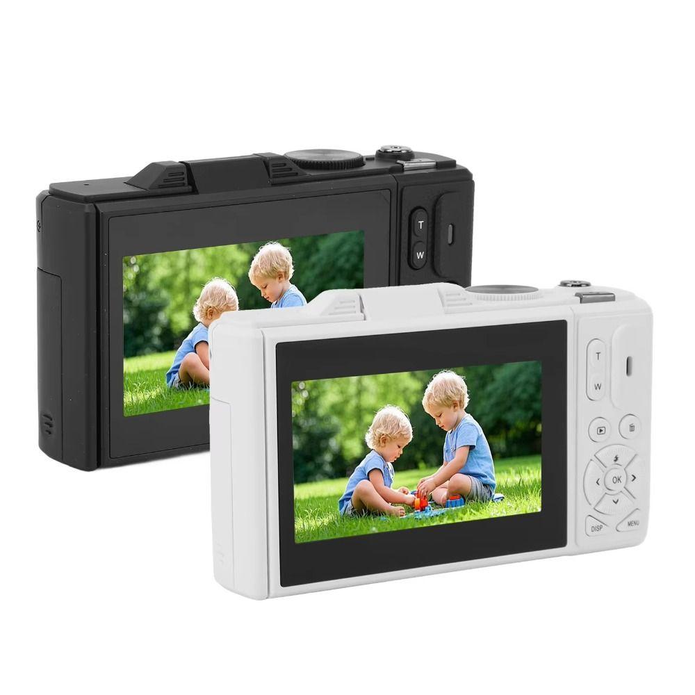 

New 18X Digital Zoom 75MP Digital Camera Imaging Stabilization HD Photography Camera Anti-shake Compact Video Recorder чорний